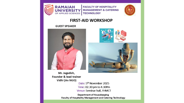 Workshop on “First-Aid”